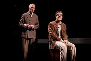 (LtoR) Christopher Bianchi as Herbert Greenleaf & Ed McVey as Tom Ripley